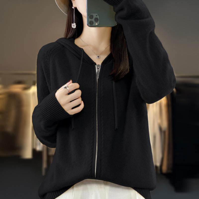 Женский кашемировый свитер Qinghe кашемир 30% кашемир 70% шерсть осенне-зимний кашемировый пуловер мягкий и теплый