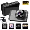 Dual Lens Dash Cam with Night Vision, 3" HD 1080P, WiFi, and Front & Rear Recording