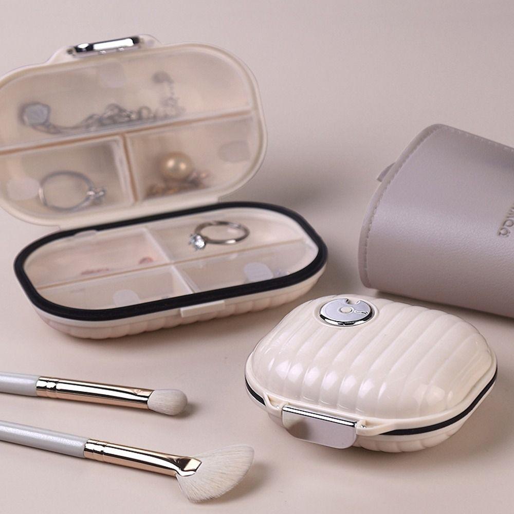 Durable Mini Medicine Box Dustproof Pill Container Organizer Weekly Pill Case  Jewelry Box