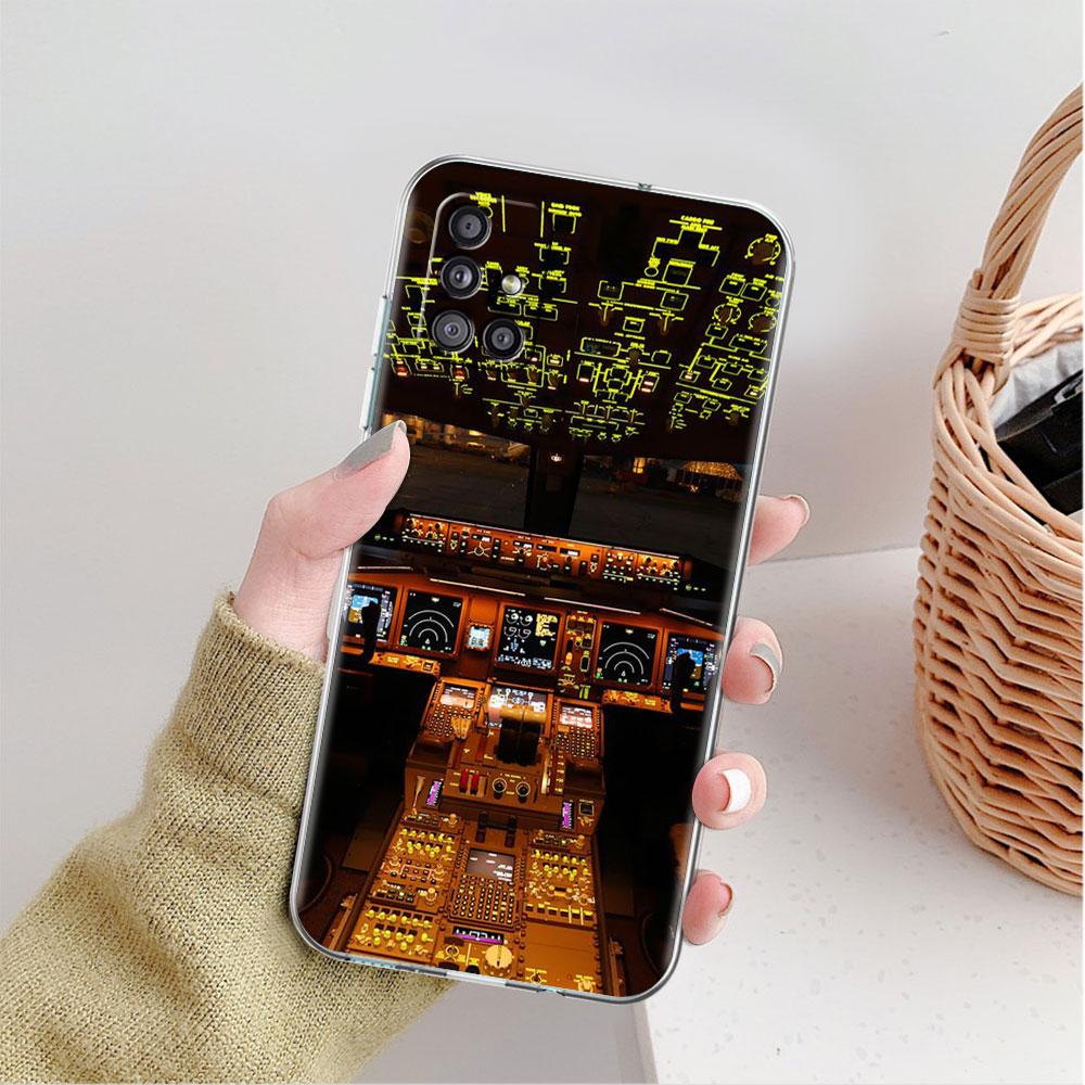 Прозрачный чехол для инструментов для авиации, самолета, вертолета, для Samsung Galaxy A52 A12 A51 A32 A21s A71 A32 A22 AA50, чехол для телефона