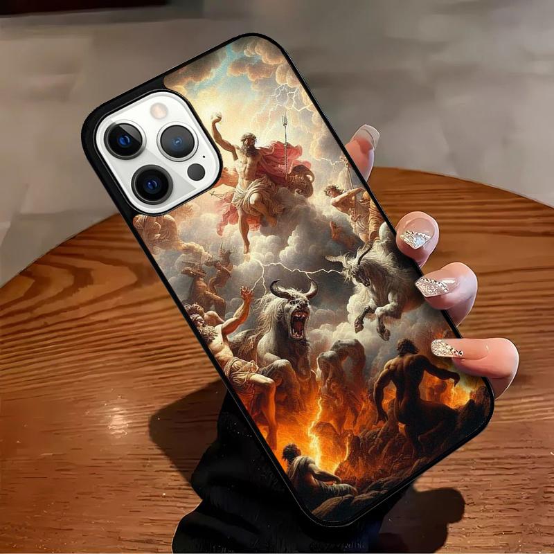 Чехол для телефона с картиной эпохи Возрождения для iPhone 17 Air 16 15 14 13 12 11 Pro Max Max Plus Защитный чехол