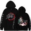 Anime Peripheral Demon Slayer Hoodie Big Child Adult Long Sleeve Loose Hoodie Demon Slayer Jumper