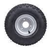 14x5.00 6 Tubeless Tire with Hub Explosion Proof 6 Inches Vacuum Tubeless Tyre for ATV UTV Quad Off Road Go Kart Golf