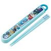 Children's Chopsticks Chopstick Box Set 16.5cm Children's Lunch Box Antibacterial Treatment Boys Girls Easy To Open Sliding Type Made In Japan