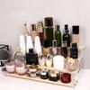 Ladder Type Acrylic Storage Display Rack Transparent Cosmetic Storage Holders Doll Storage