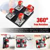 330 Lbs Furniture Moving Truck Set 360 Degree Rotating Heavy Duty Furniture Lift Roller Set with Wheel Rod Removal Lift