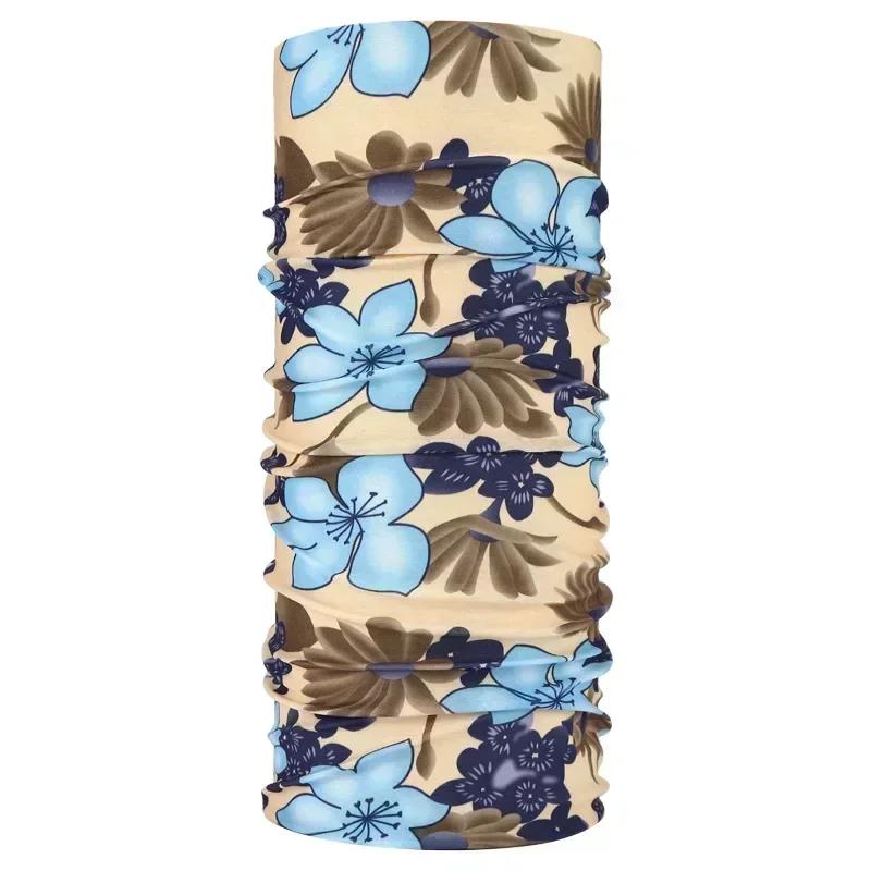 Бесшовный камуфляжный волшебный солнцезащитный шарф, повязка на голову с узором пейсли, велосипедная рыболовная трубка, защитный щиток для лица для мужчин и женщин, шарф 24*49 см