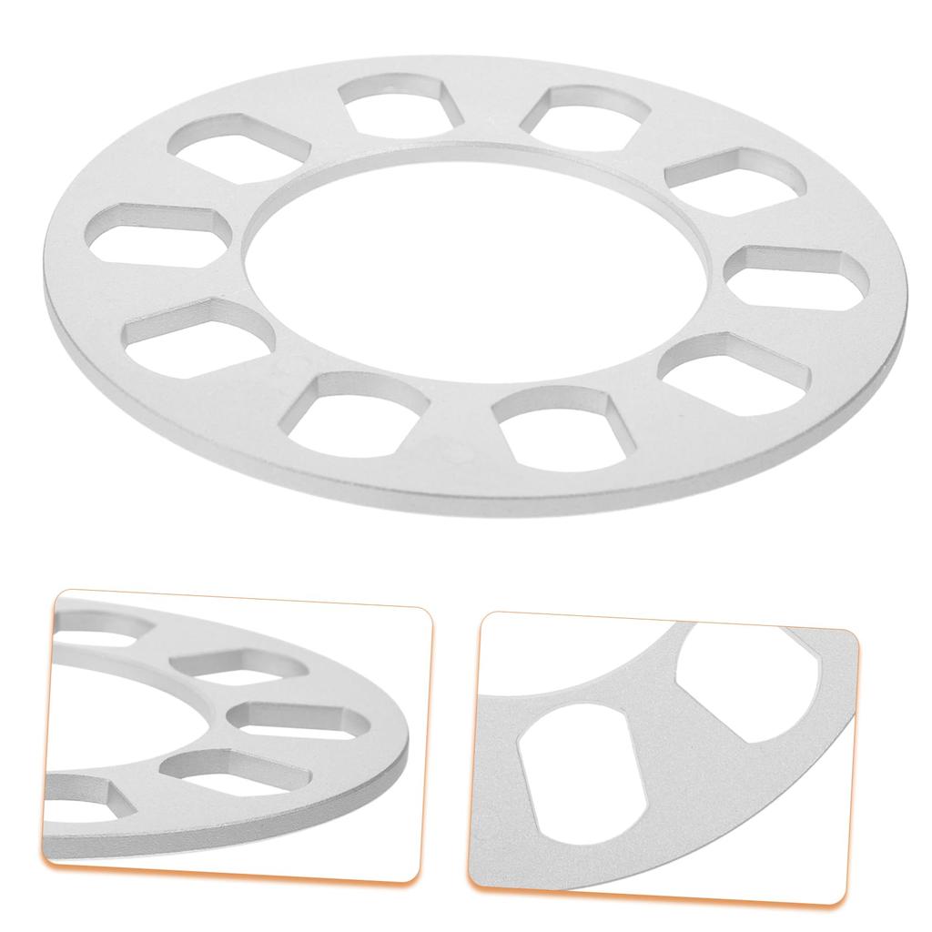 Anneome Улучшенная Поездка Центрирующий Колесо Проставка 5мм Алюминиевый Сплав Автомобильная Колесная Проставка Универсальная Посадка