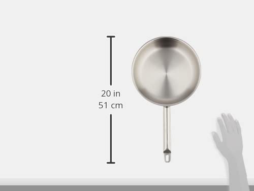 Zwilling """Pro SS Сковорода 3-слойная 26 см" Нержавеющая сталь Полная 3-слойная конструкция Совместима с индукцией [Авторизованный японский продукт] 65128-260"""
