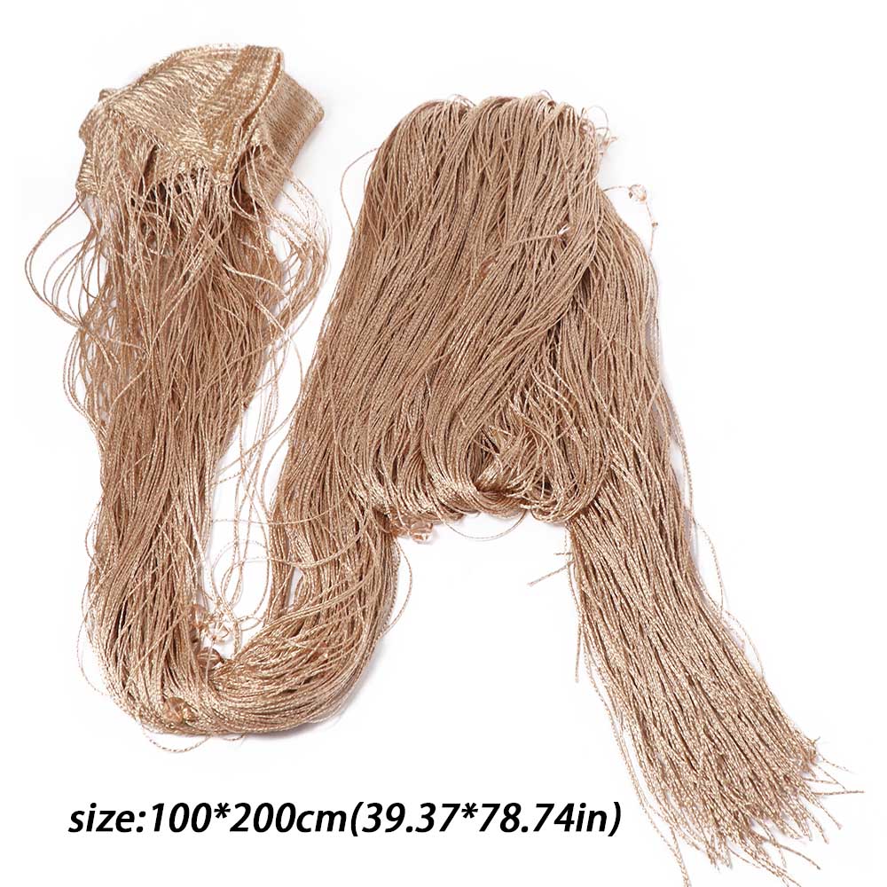 Однотонная хрустальная нитяная штора Блестящая бахрома Занавеска на окно Ретро занавеска на дверь Домашний декор