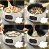Электрическая кухонная машина, одно-/двухслойная кастрюля, бытовая рисоварка на 1-2 человека, многофункциональная сковорода с антипригарным покрытием для дома с чашей для приготовления пара