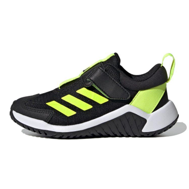 adidas 4Uture Sport Ac K Нескользящие, Износостойкие, Дышащие Низкие Детские Беговые Кроссовки Черно-Желтые Детские FX2199