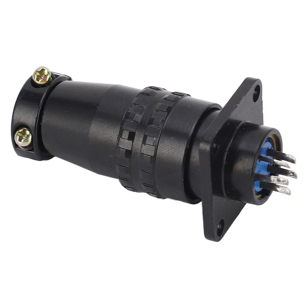 Авиационная вилка 5-контактный штекерный разъем гнездовой разъем латунный контакт AC 400V для питания