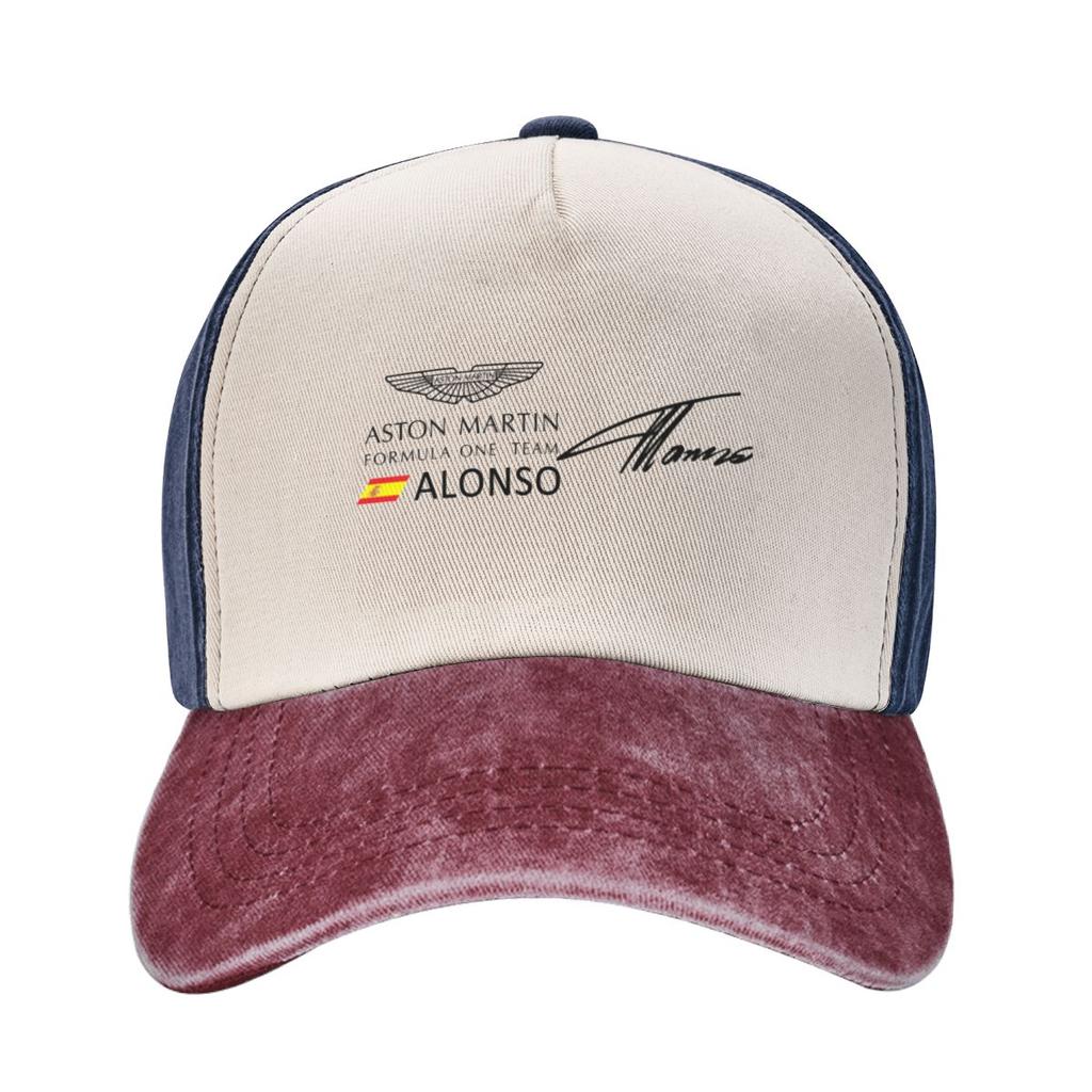 Фернандо Алонсо фирменная бейсболка регулируемая потертая винтажная хлопковая джинсовая потертая шляпа для женщин унисекс
