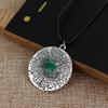 The Maze Runner Labyrinth Pendant Thomas Leather Necklace Fashion Movies Jewelry for Men Women
