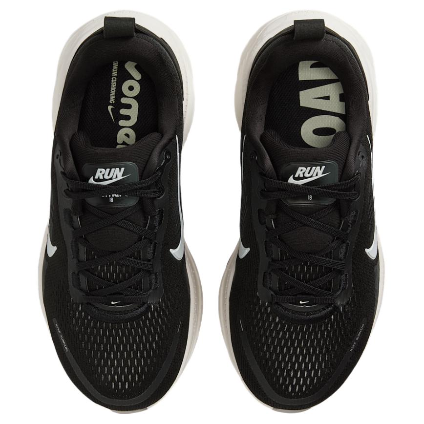 Nike Vomero 18 Износостойкие Дышащие Низкие Кроссовки для Бега Женские Черные Кроссовки IF0515-002