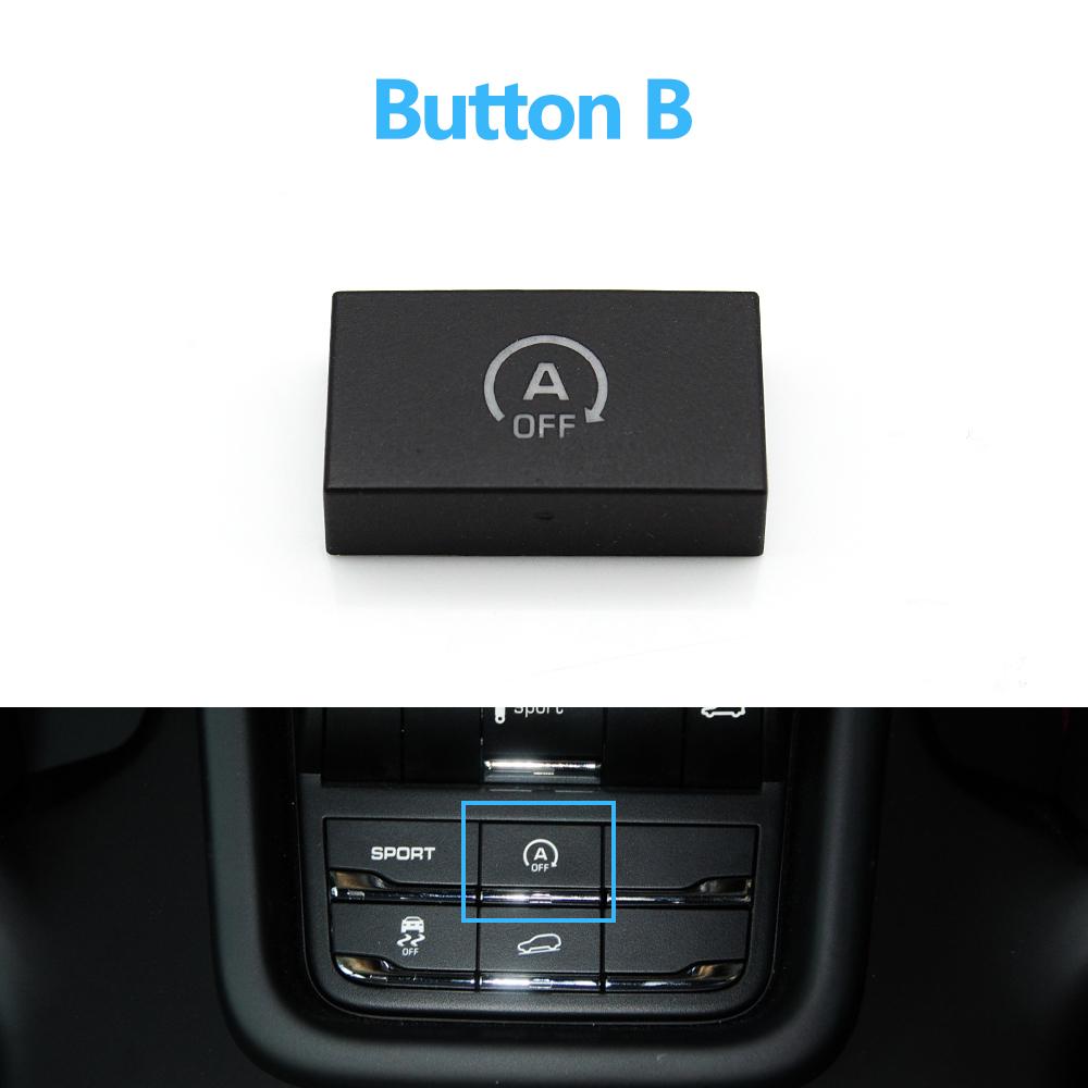 Передняя консоль, кондиционер, температура вентиляции, объем кнопки переменного тока, колпачки для Porsche Cayenne 7P5 Panamera 970 Macan