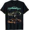 Vintage Cars - 80s & 90s Graphic Retro Design Unisex T-Shirt