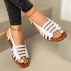 Fashion Women'S Sandals 2024 Summer Shoes Ladies Foam Woman Platform Sandals Slip On Beach Sandal For Woman Flat With Big Size