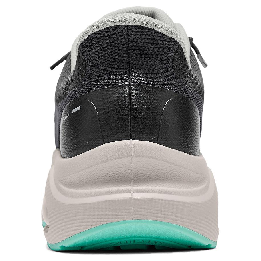 Skechers Мужские уличные кроссовки Угольный/Бирюзовый 183422-CCTQ