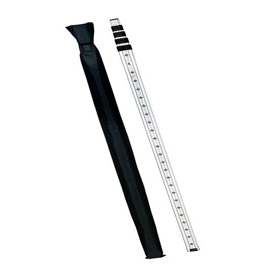 Выравнивающая рейка UTC, алюминиевая, 6 метров, 5-кратная нивелирная рейка, белая