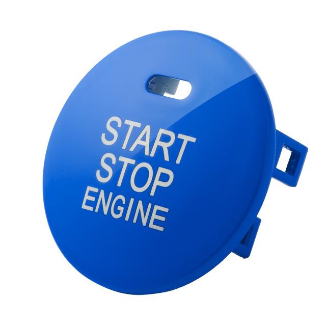 Кнопка запуска двигателя автомобиля, замена крышки, ключевой переключатель, украшение для Mazda 3 6 CX-3 CX-4 CX-5 CX4 CX5