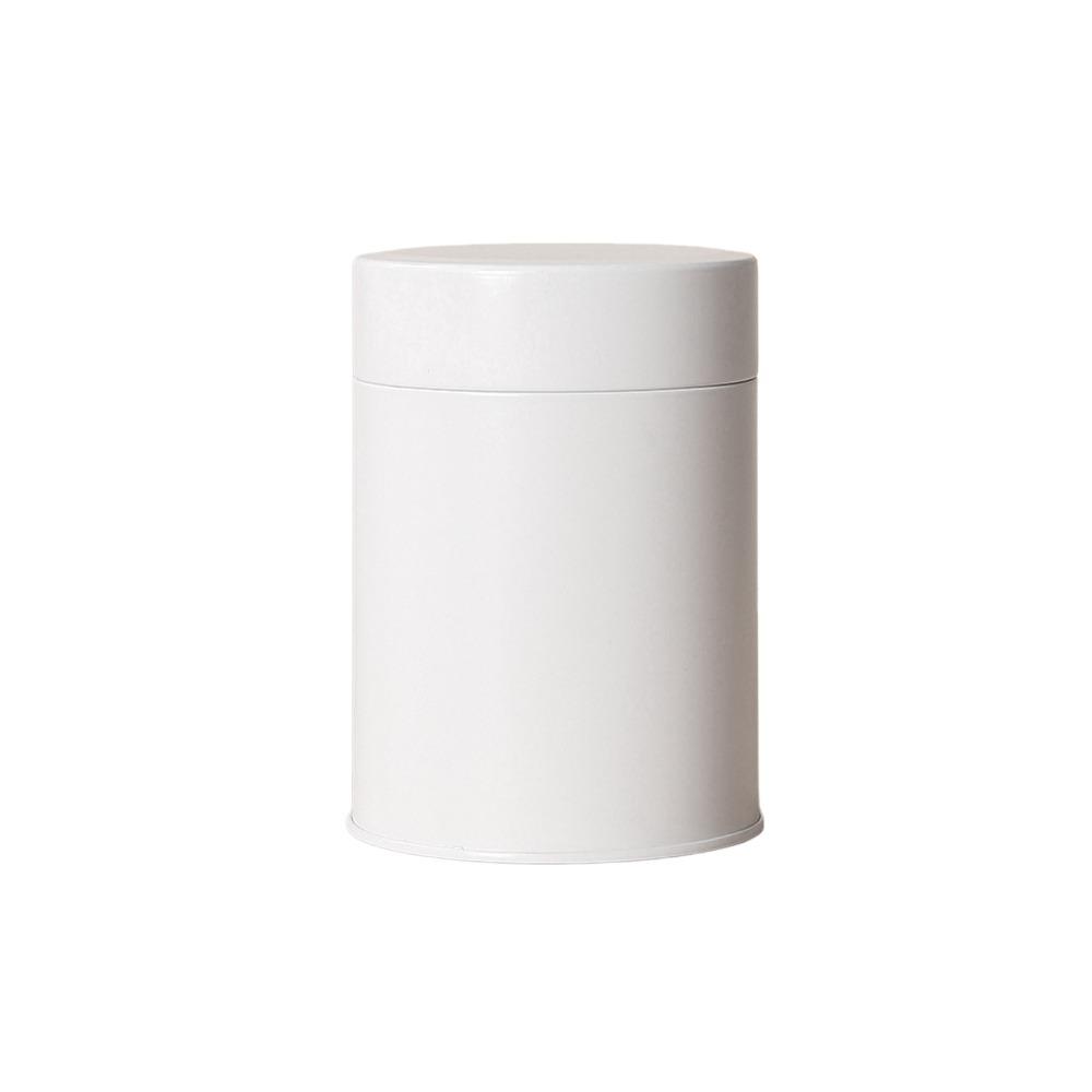 Portable Tinplate Tea Tin Large Capacity Moisture-proof Tea Jar Round Sealed Tea Can for Home&Travel