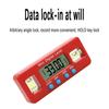 Digital Inclinometer, Magnetic Electronic Goniometer, Digital LCD Angle Meter, Backlit Angle Scale, Slope Conversion Meter