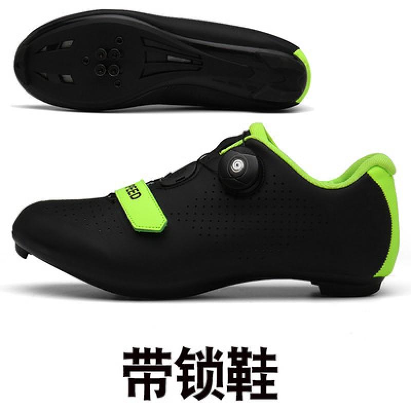 Unisex Cycling Shoes Road Mountain Bike Indoor Trainer Hard Sole Clipless Compatible With SPD SL
