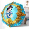 1pc Princess Snow White Automatic Umbrella | Portable Foldable 8-Rib Manual Open, Casual Accessory, Durable Canopy Yy250823073