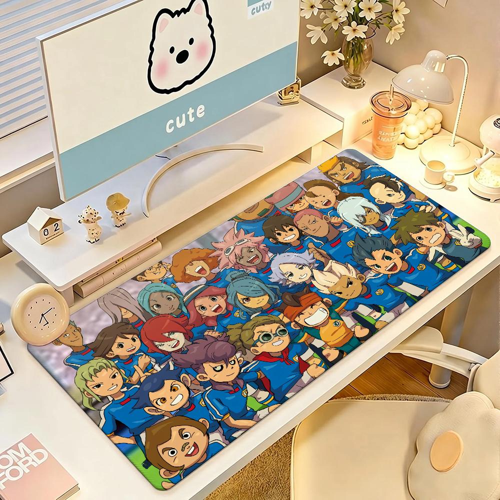 Game Iinazuma Eelevens Mouse Pad Large Nonslip Waterproof Mat Stitched Edge Keyboard Pad For Gaming Daily Office