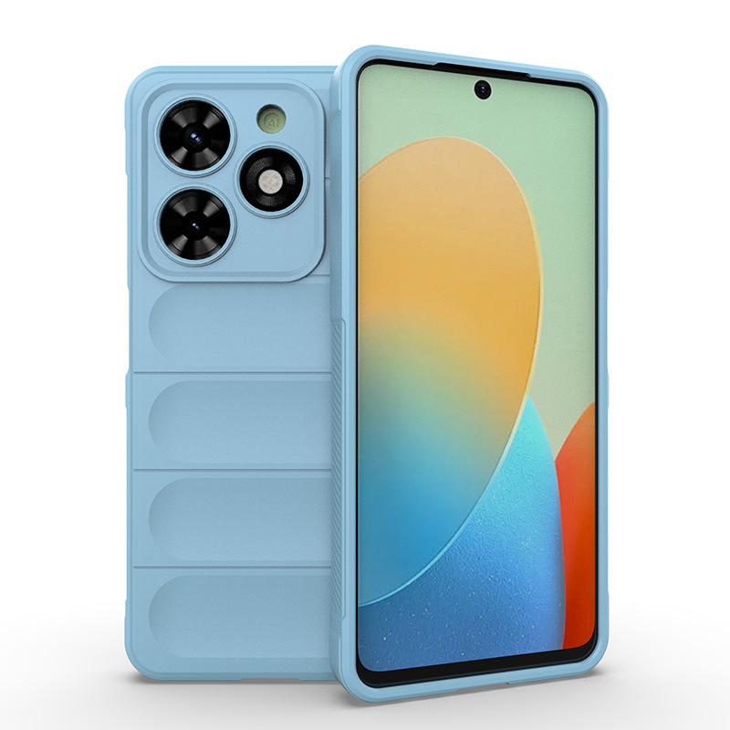 Чехол для телефона Infinix Hot 40 с ощущением кожи, противоскользящий и противоударный, для Spark40 Pro