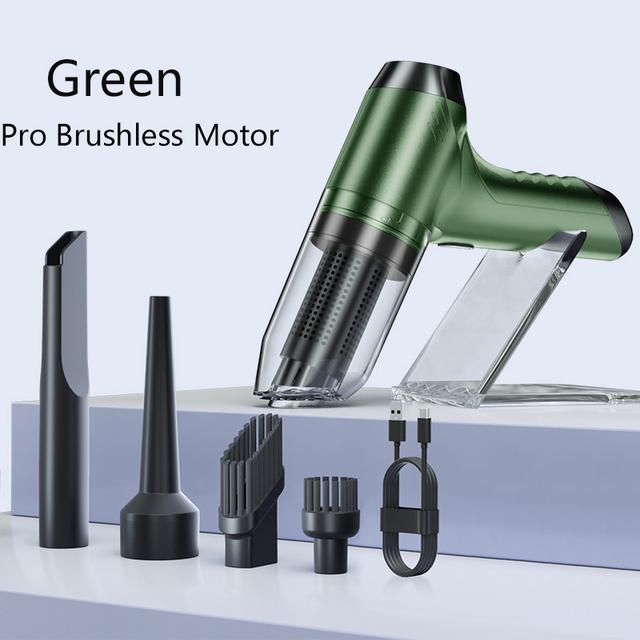 13000Pa беспроводной автомобильный пылесос с сильным всасыванием, ручной мини-портативный пылесос для автомобиля, дома, рабочего стола, чистка домашних животных