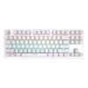 87-Key RGB Wired Mechanical Keyboard with Blue Switches for Gaming & Office Use