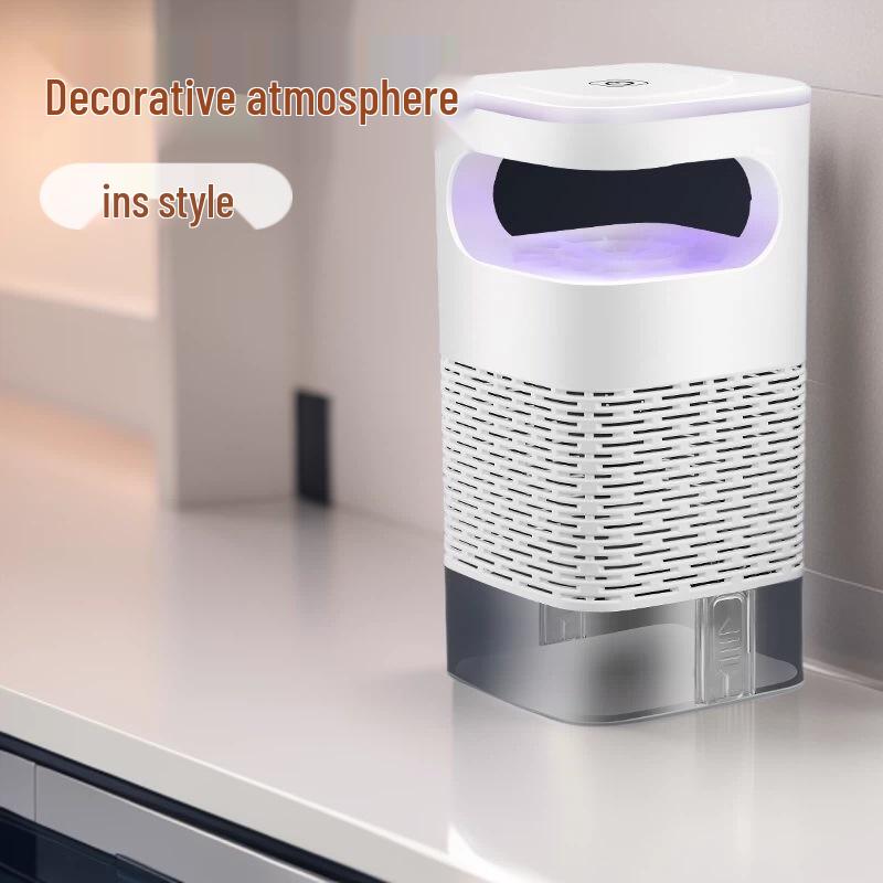 USB Mosquito Killer Lamp: LED Trap and Fly Repellent with Suction-Style Lure for Home Use
