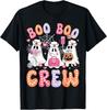 Boo Boo Crew Nurse Funny Ghost Halloween Nurse Life Women  Unisex T-Shirt