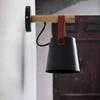 American Style Retro Rural  Minimalist Corridor Study Bedside Coffee Shop TV Wall Iron Belt Wall Lamp