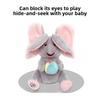 2025 Новая Плюшевая Игрушка Слон Прятки Детская Игра Прятки Игрушка Поющая Интерактивные Музыкальные Игрушки Подарки