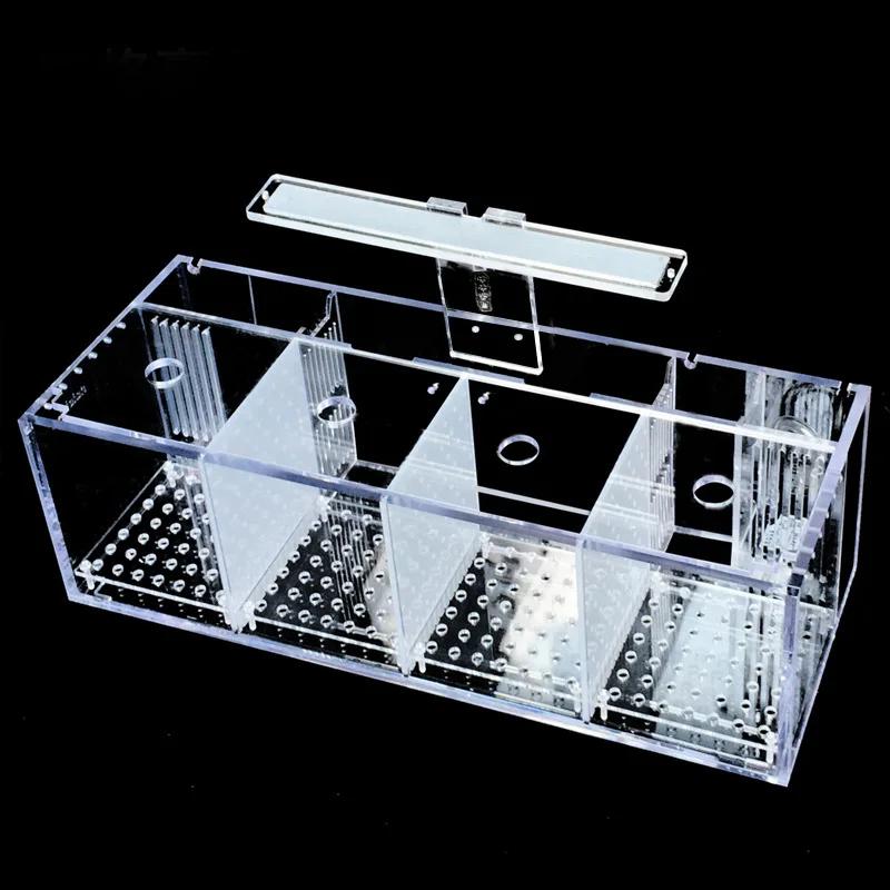 Acrylic Micro Small Fish Tank Desktop Mini Aquarium Betta Tank Plastic Fish Bowl Turtle Tank Plastic Fish Bowl