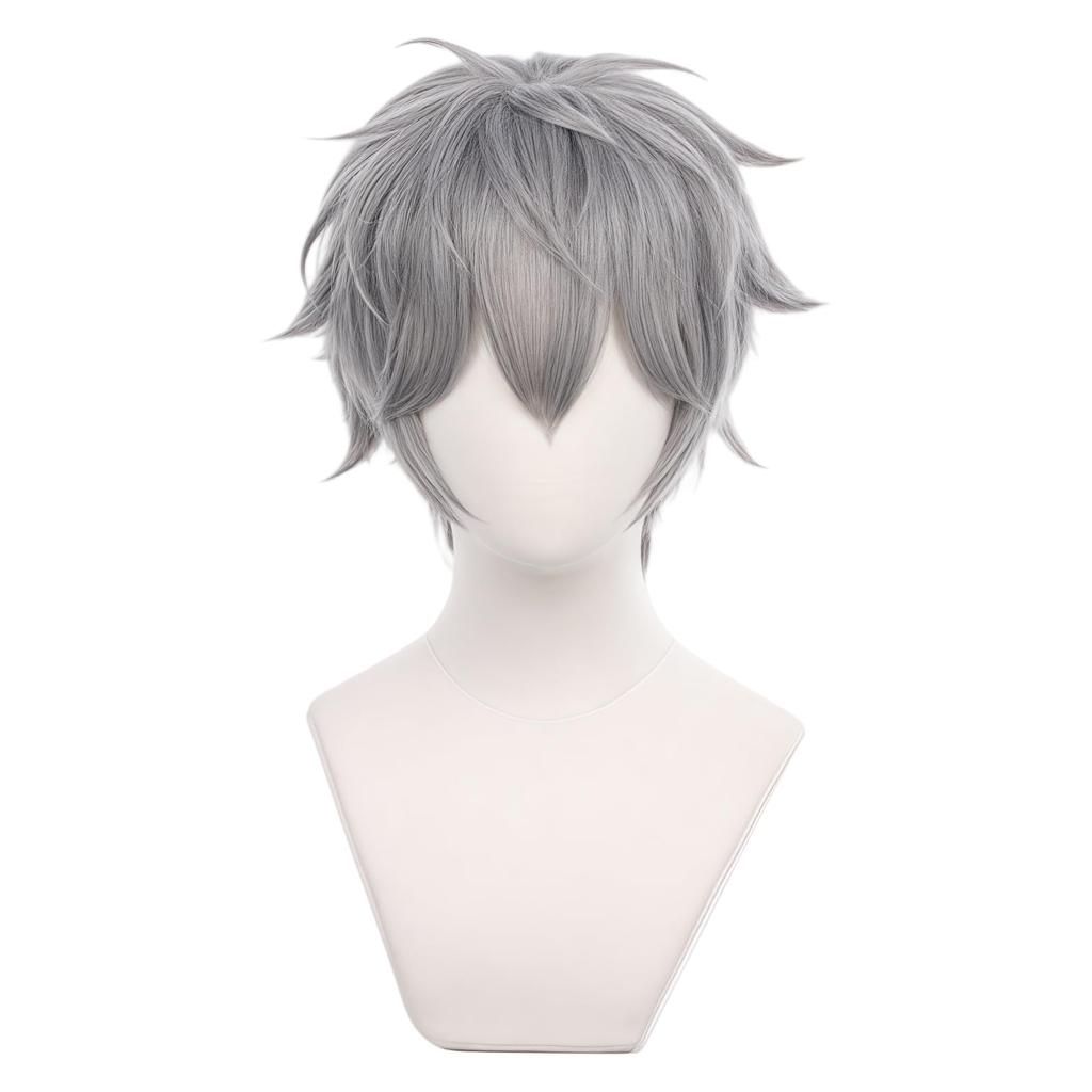 Парик Сена Изуми из Ensemble Stars с сеткой для Хэллоуина и Фотосессий Косплей, Костюмы,