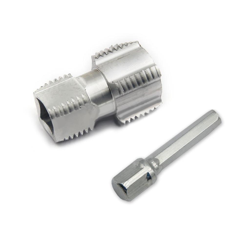 Открывалка для внутренней резьбы водопроводной трубы с конической резьбой для водопроводной трубы Аксессуары для пластиковых труб из ПВХ