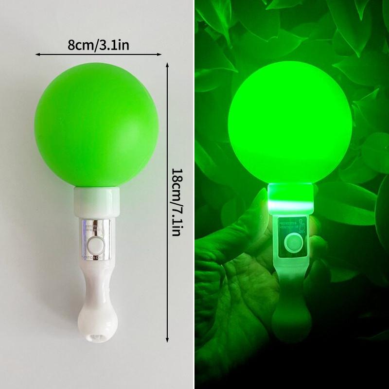 Kpop Concert Support Sticks Heart Star Shaped Lightstick Luminous Idol Support Rods Flash Sticks Birthday Wedding Party Supplies
