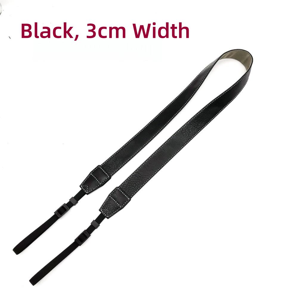 Микро-однолямочный ремень из ПУ кожи для Canon G7x Nikon Fujifilm Sony Zv-1 Удобная декомпрессия