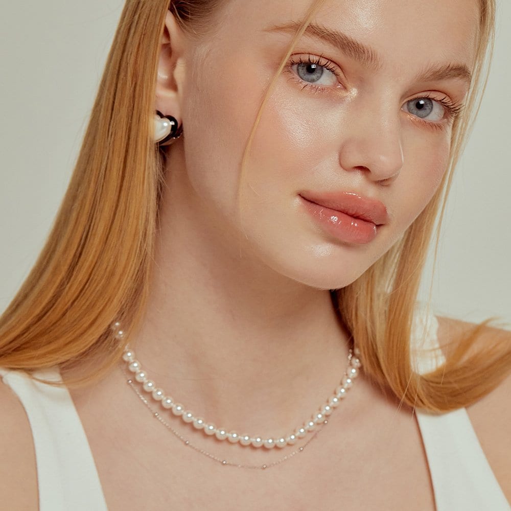 Classic Pearl Choker Necklace_Nz1042 (14K Gold Filled)
