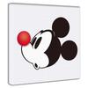 Disney Mickey Mouse Art 30cm X Made In Stylish Simple White Fabric Character Perfect for Interior Living Room Panel, 30cm, Japan, Poster, Panel,