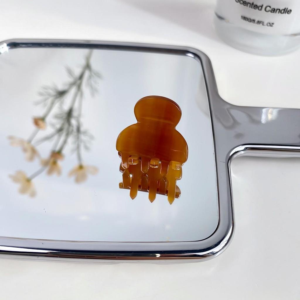 Корейская мини-заколка-краб с дофамином: Милые аксессуары для волос для женщин и детей