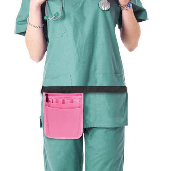 Поясная сумка для медсестры, портативная, большая вместимость, несколько карманов, поясная сумка, сумка для хранения, уличная поставка