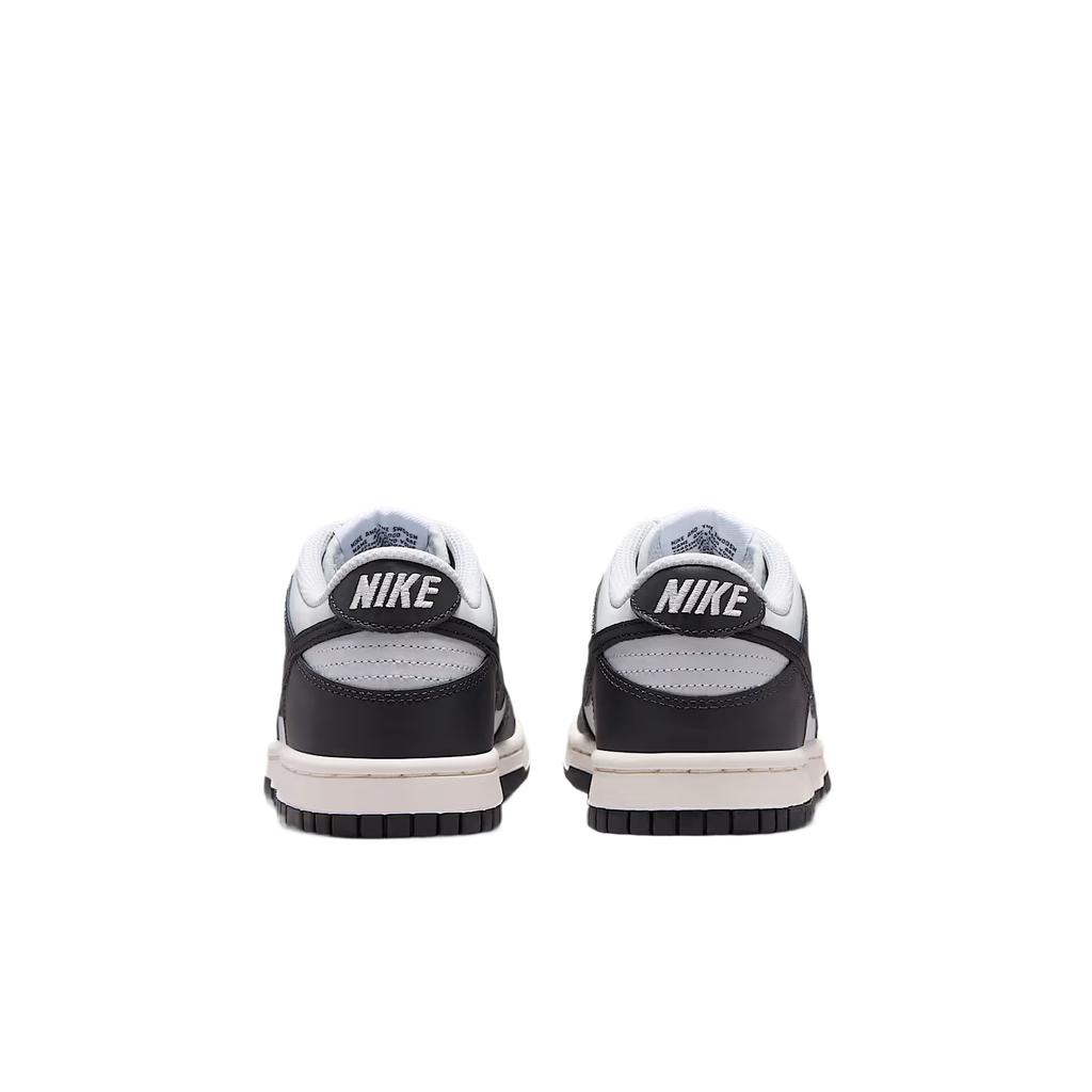 Nike Кроссовки для скейтбординга Dunk Leather, удобные, на плоской шнуровке, низкие, детские, унисекс, IQ0804-002
