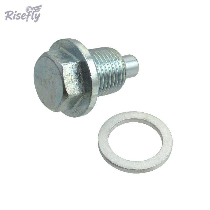 Risefly M16x1.5 Oil Drain Plug For Zongshen NC250 ZS177MM NC450 ZS194MQ Engine Dirt Bike ATV Quad Motorcycle