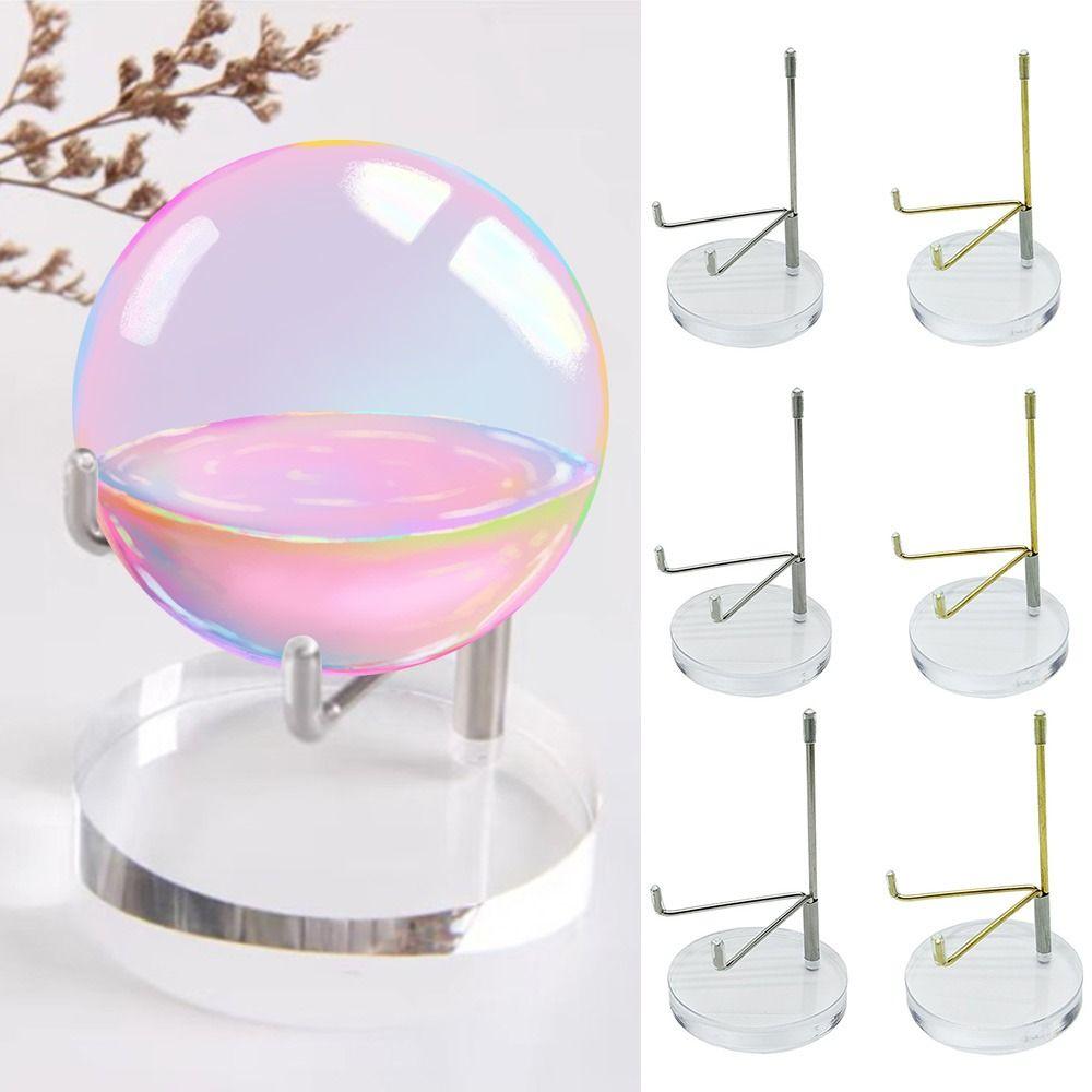 Фотореквизит Подставка для хрустального шара Акриловая полка из минерального акрила Держатель для хрустального шара Украшение для дома